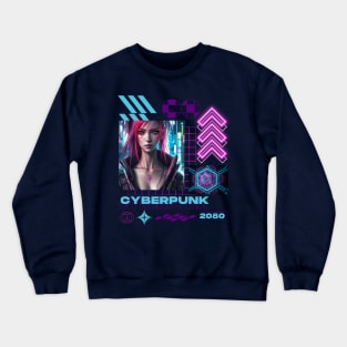 CyberPunk Vibes! Crewneck Sweatshirt